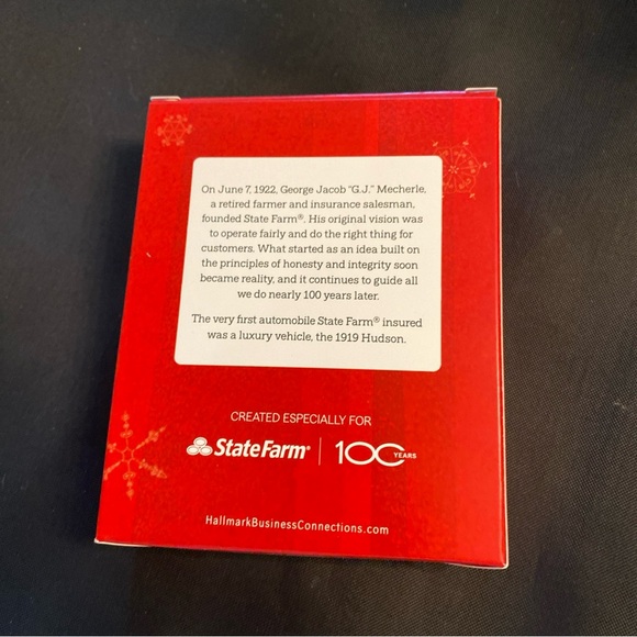 Hallmark Red Holiday Hudson Ornament - Picture 2 of 2